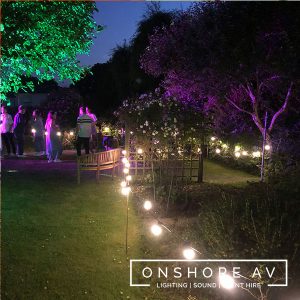 Garden Lighting and Sound Hire